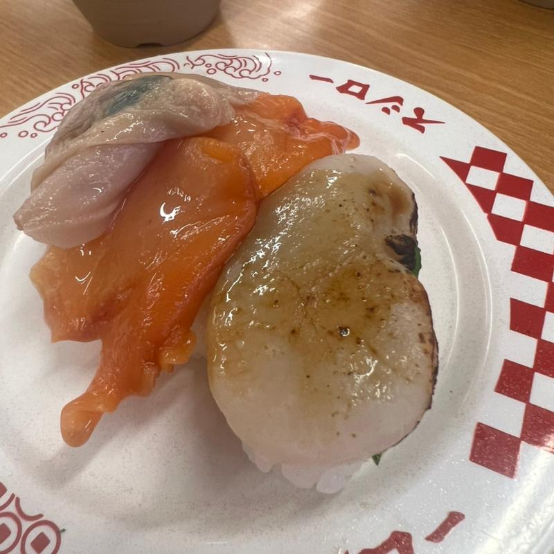 貝3質盛り(スシロー 三木店)