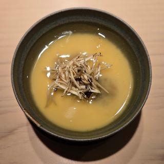 茶碗蒸し 松茸のせ