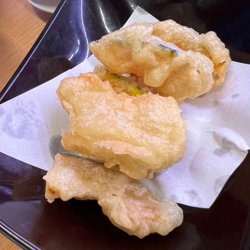 かぼちゃの天ぷら(スシロー 三木店)