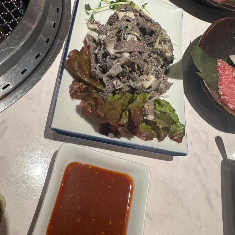 センマイ刺(炭火焼肉味道苑 草加店 )