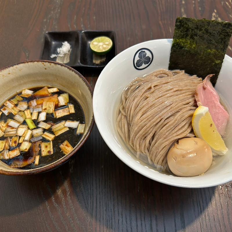 特製つけ麺　すだちセット(麺屋 みつば)