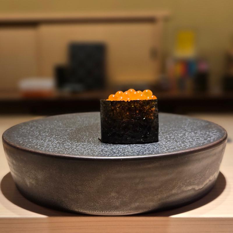 新いくら軍艦巻き(鮨 由う)