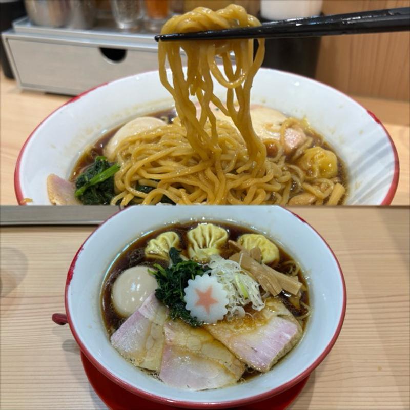 特製中華そば・細麺(横濱中華そば 上星商店)