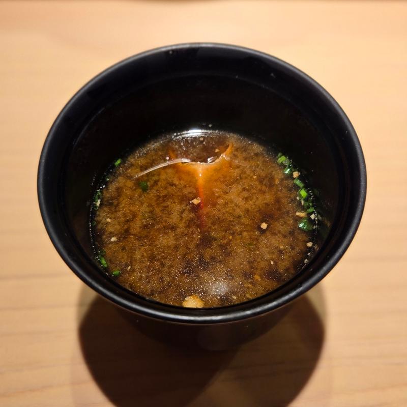 味噌汁(鮨 由う)