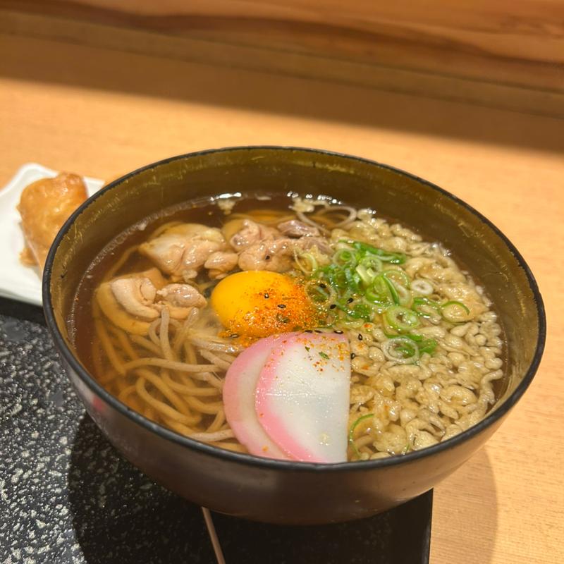 難波かしわそば(浪花そば エキマルシェ新大阪店)