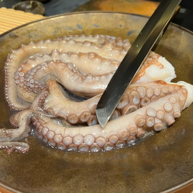 生だこ足刺身(寿し 笙（Hotel 坐樂閑）)