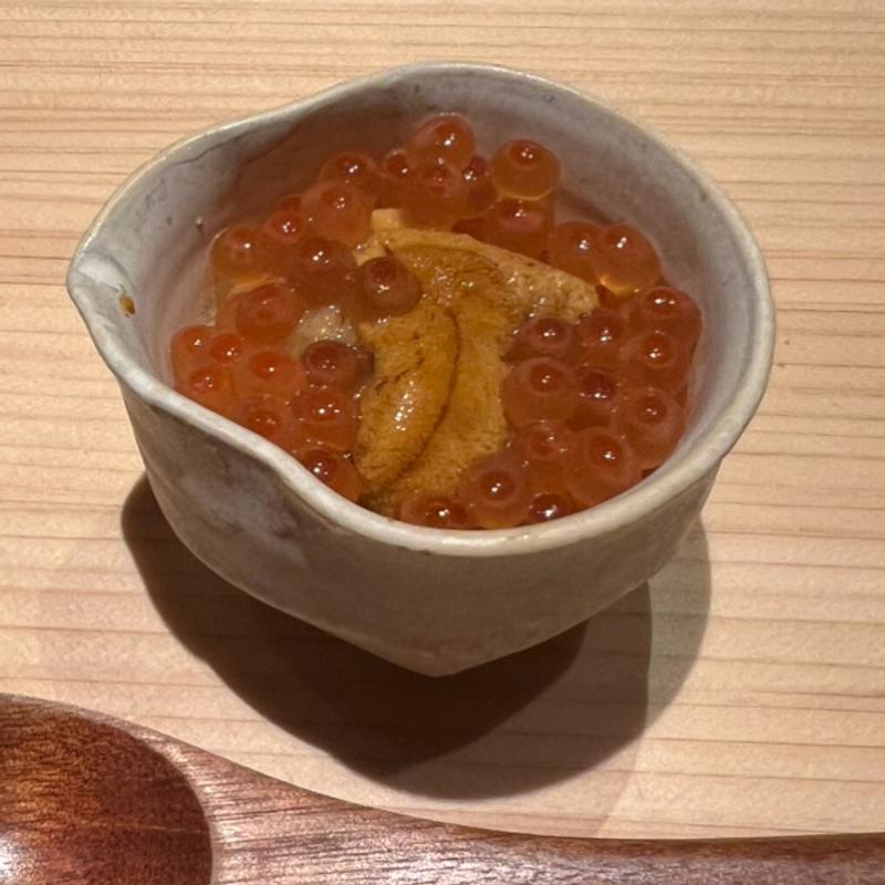 超ミニ　イクラ雲丹丼(寿し 笙（Hotel 坐樂閑）)