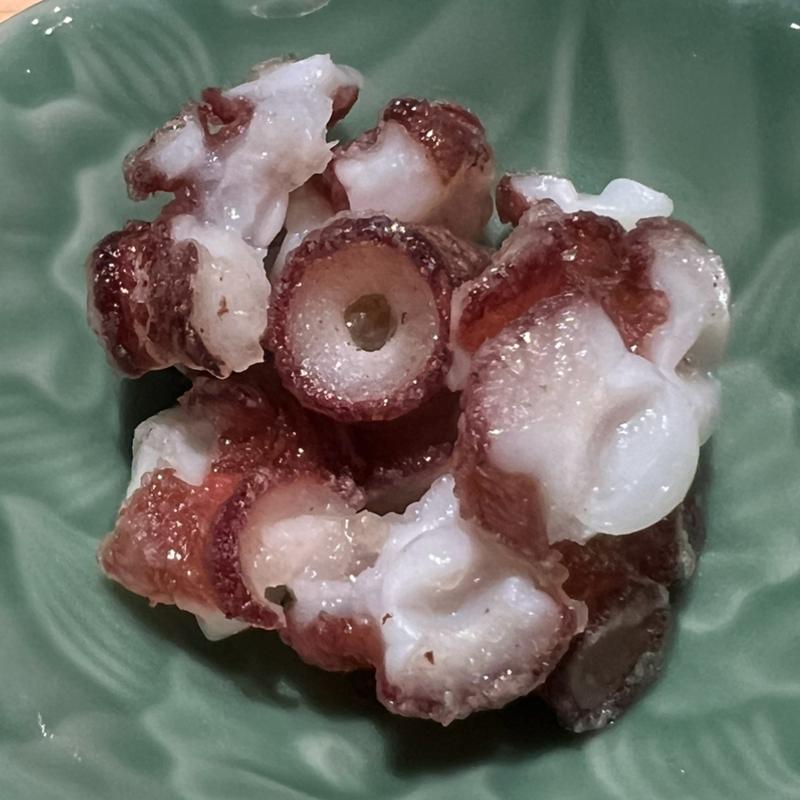 生だこ吸盤　香味素揚げ(寿し 笙（Hotel 坐樂閑）)