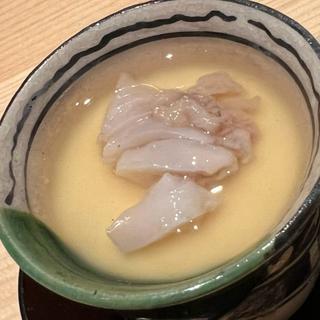 貝出汁の茶碗蒸し