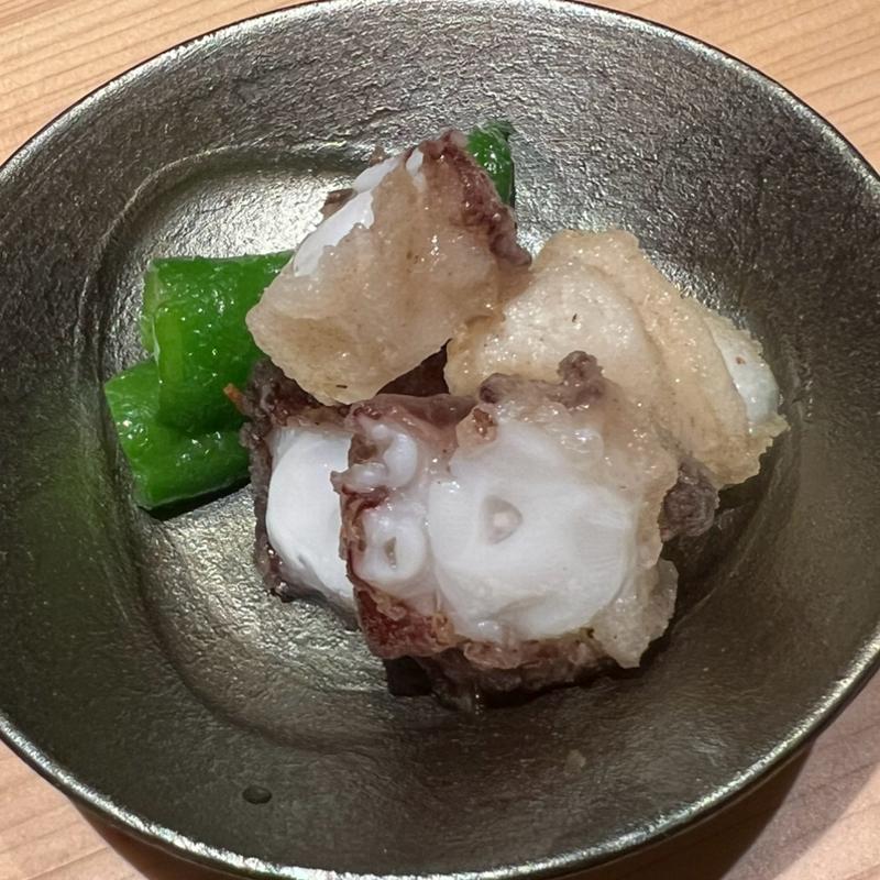 蛸足の香味揚げ(寿し 笙（Hotel 坐樂閑）)