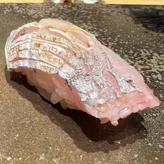 縞鯵握り