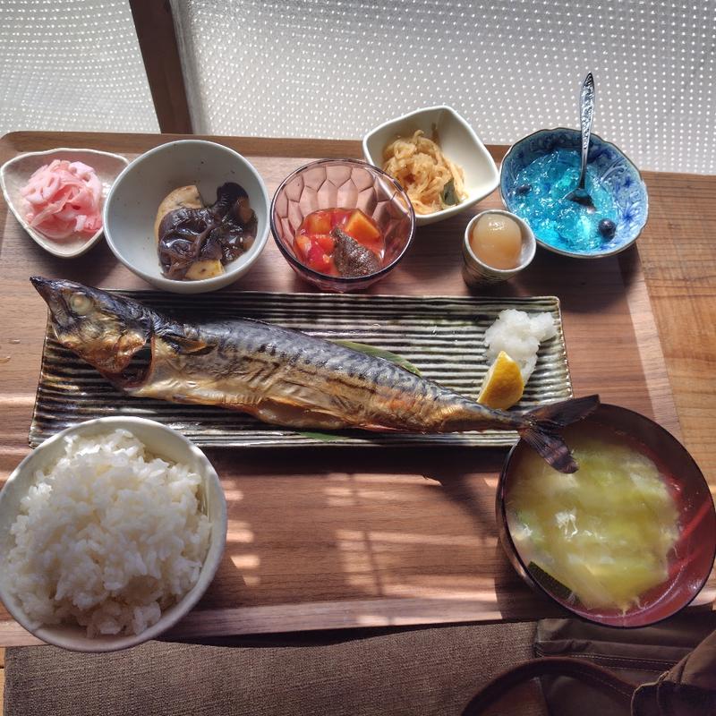 トロ鯖焼き定食(おひさま食堂ひなた家)