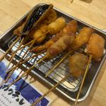 串カツ10本盛り(さかな屋の大衆食堂 まぐろのしん（旧店名：海鮮れすとらん 魚輝水産 高井田店）)
