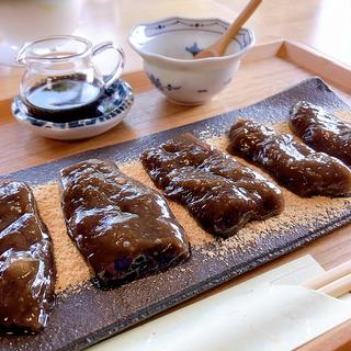 贅沢わらび餅(安藝の國　茶房　庭テラス)