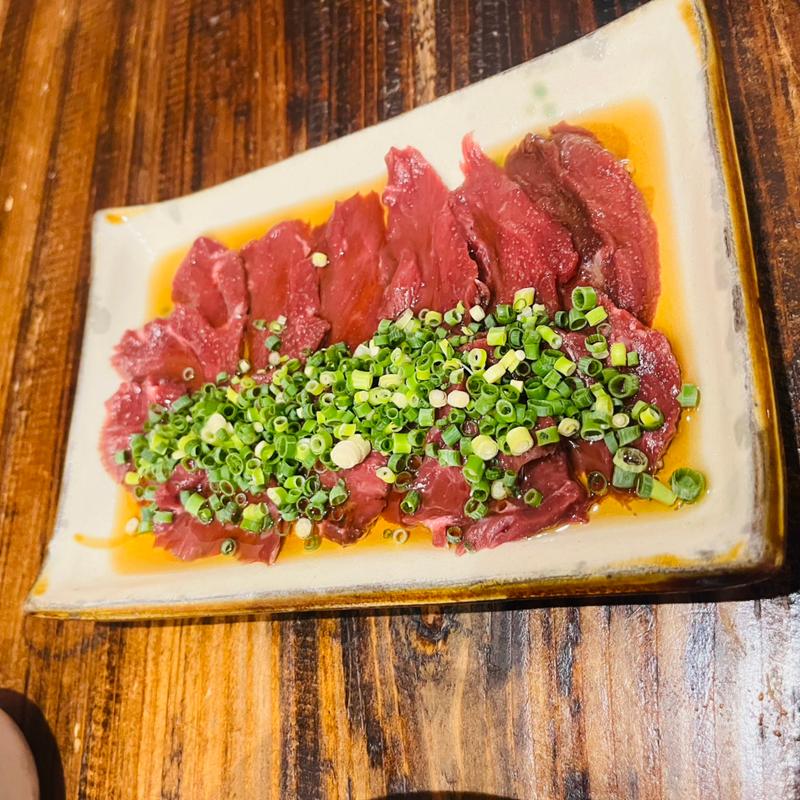 鯨のハツ刺（心臓）(博多 ほてい屋)