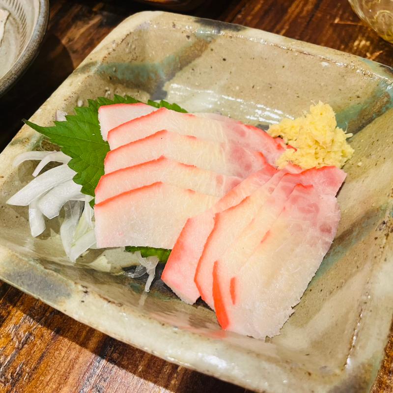 鯨のベーコン刺(博多 ほてい屋)