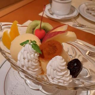 プリン・ア・ラ・モード