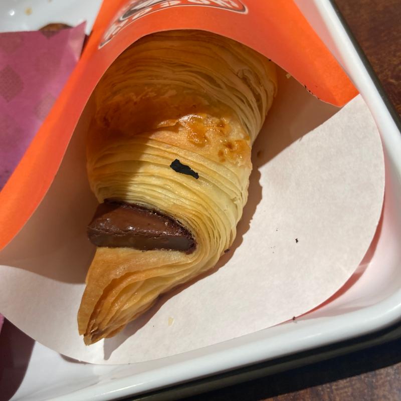 ザクザクピーナッツチョコクロ(サンマルクカフェ 東京上野アブアブ前店)