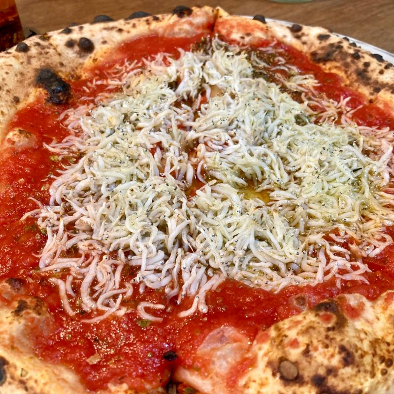 シラスのマリナーラPizza(Pizzeria Pico)