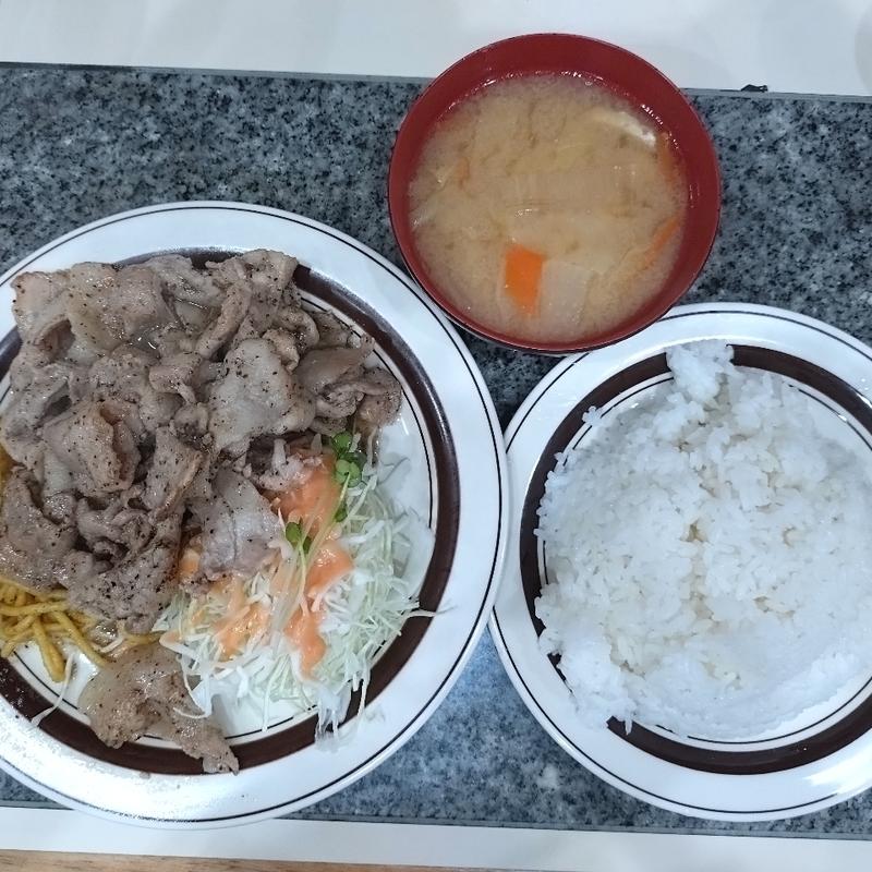 からし焼定食　大(洋包丁)