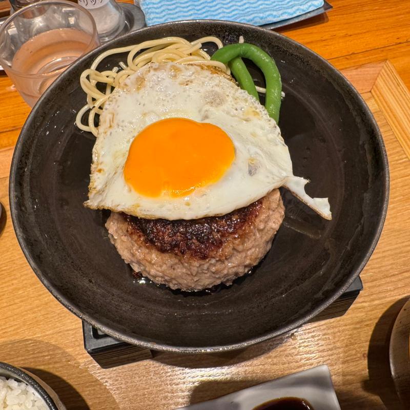 匠味ハンバーグ(グリル　デミ玉)