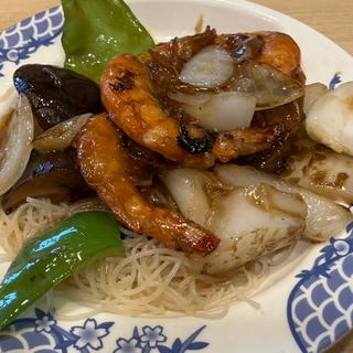 香港風えび甘酢炒め