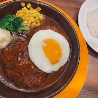 ステーキハンバーグ ダブル