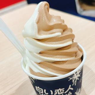 ミックスソフトクリーム(ISHIYA SHOP アリオ札幌店)