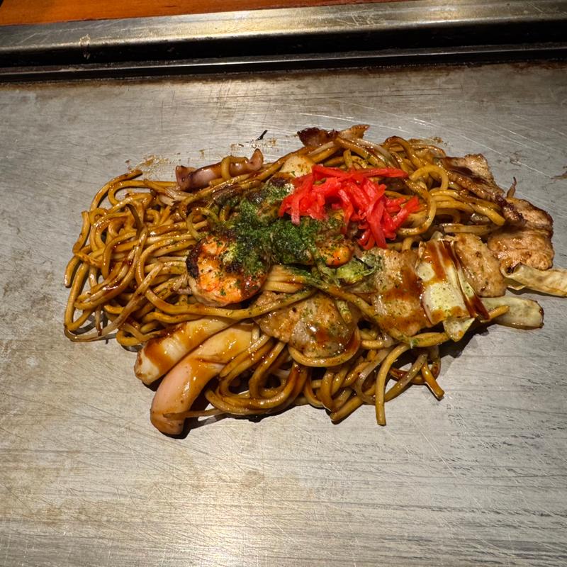 ミックス焼そば(福太郎 梅田店)