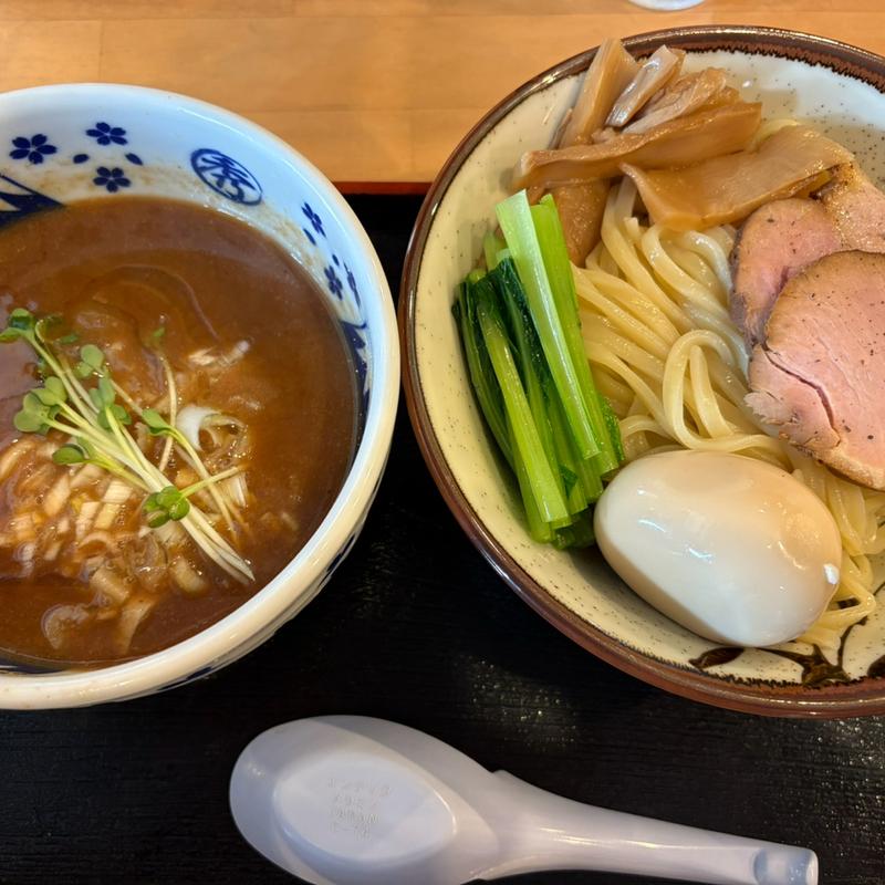 あじ玉つけ麺(マルヒデ)