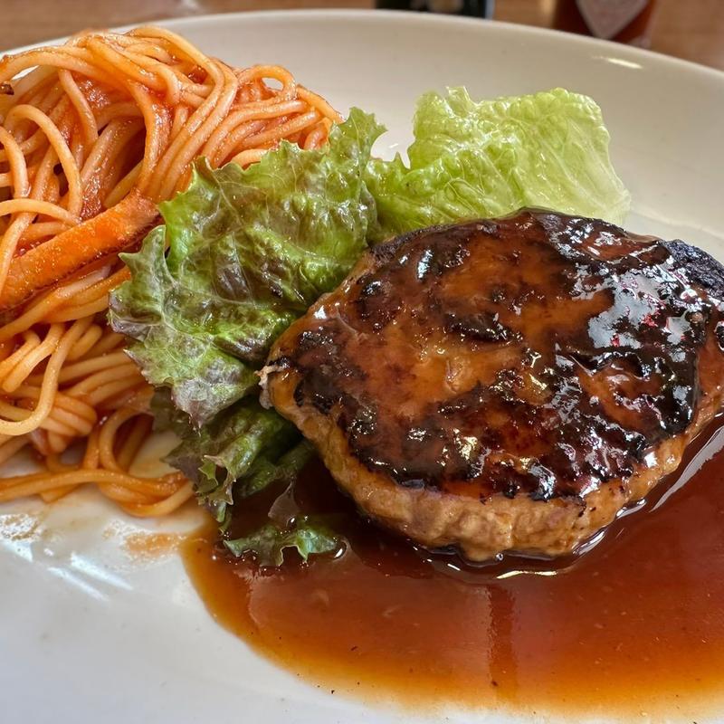 ハンバーグとナポリタンセット(エル)