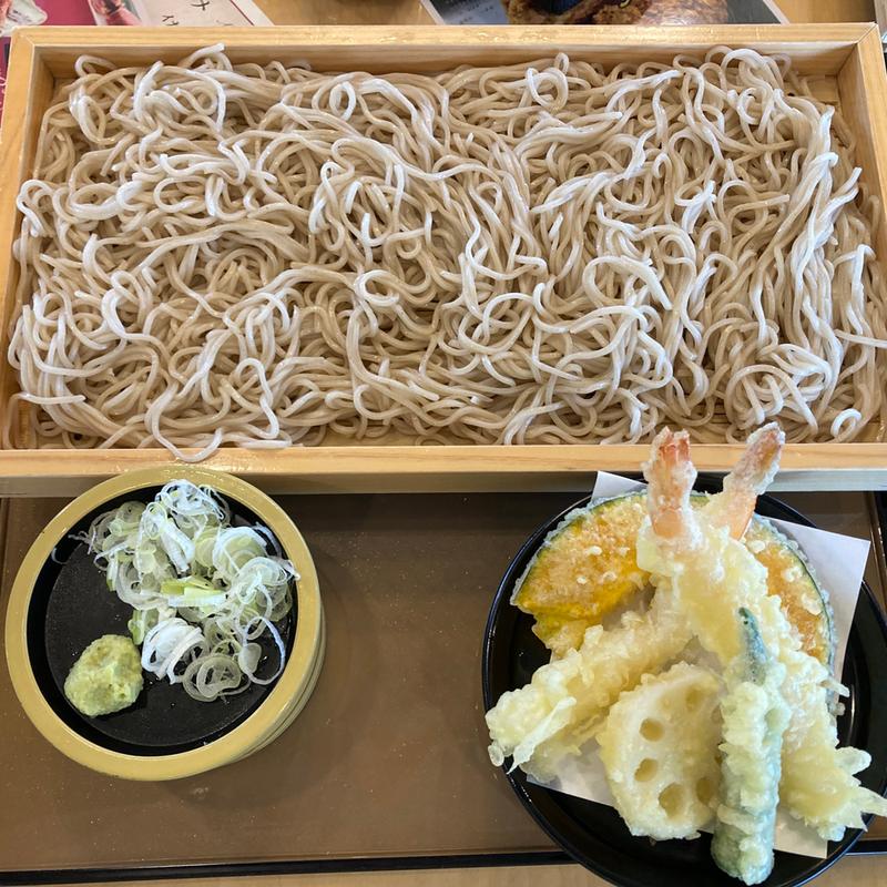 天麩羅　更科蕎麦(花の杜ゴルフクラブ)