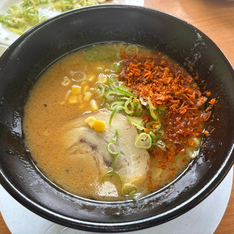 やみつき味噌ラーメン(ラーメンばんだい 大谷田店)