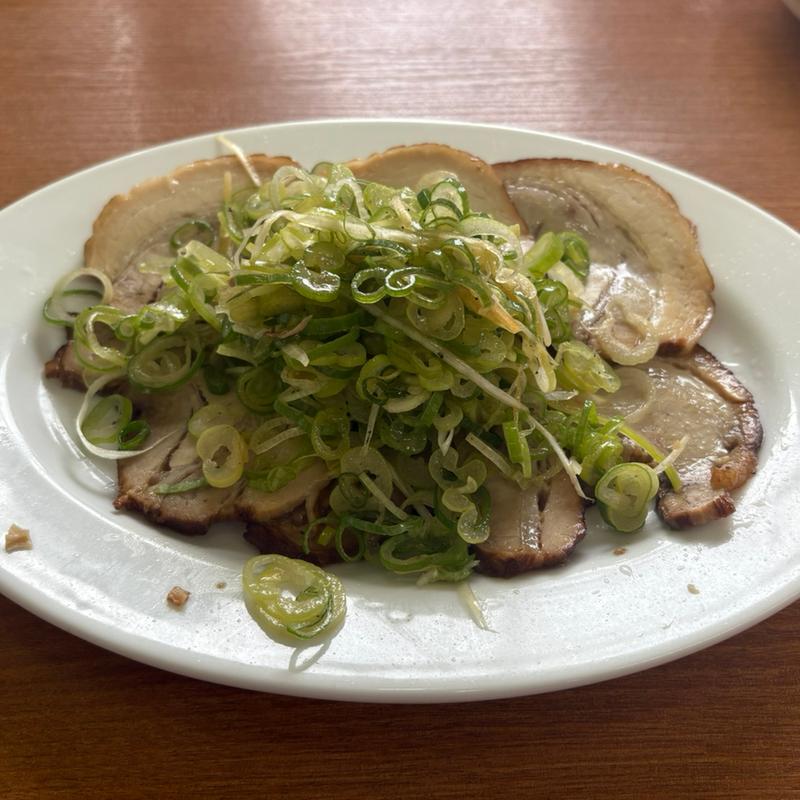 つまみねぎチャーシュー(ラーメンばんだい 大谷田店)