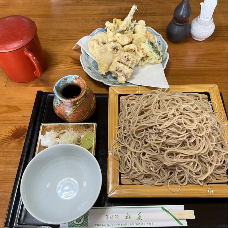 合鴨天せいろ(水美)