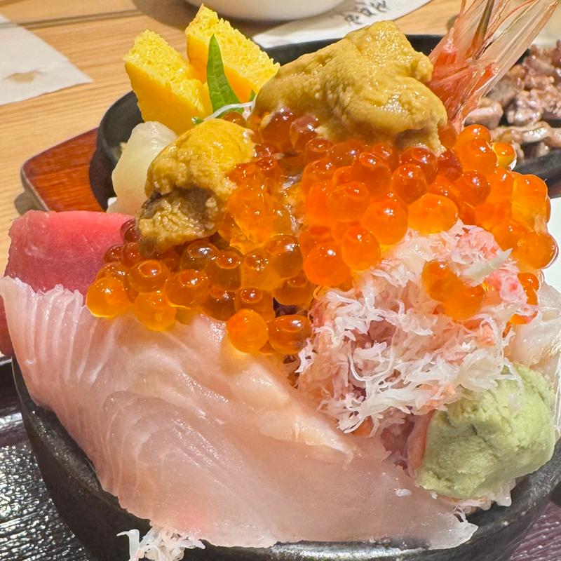 海鮮10種丼(朔風亭)