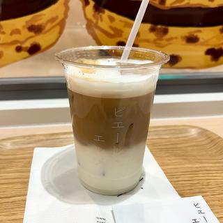 ローステッドコーヒー　アイスカフェラテ