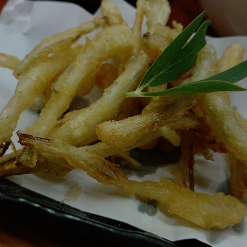 島らっきょう天ぷら(ひょうきん)