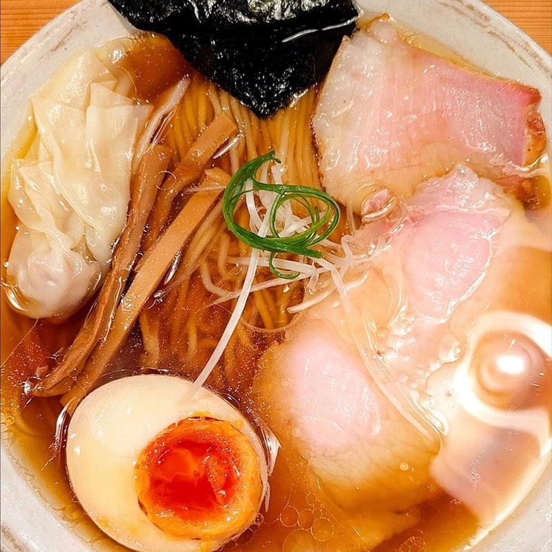 醤油らぁめん 上トッピング(Homemade Ramen 麦苗 )