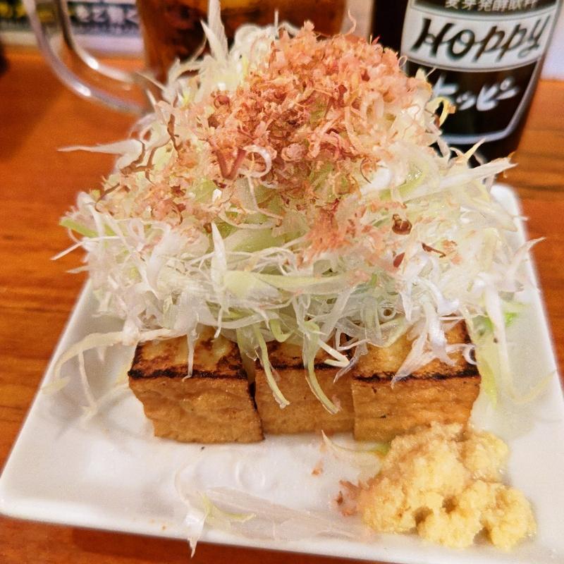 ネギだく厚揚げ(国民酒場 じぃえんとるまん 桜木町店)