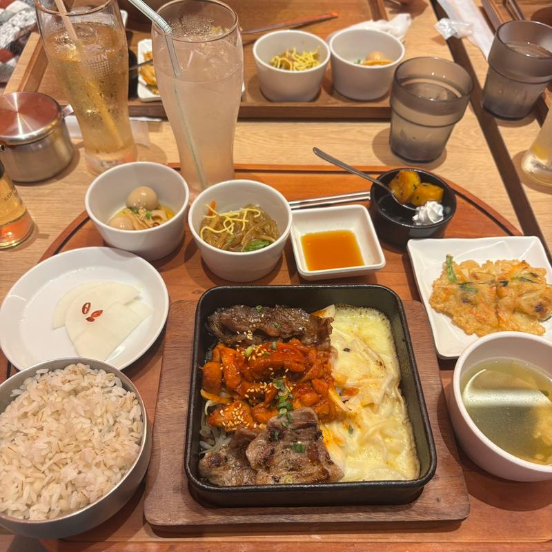 トリプルカルビセット(韓美膳ららぽーと立川立飛)