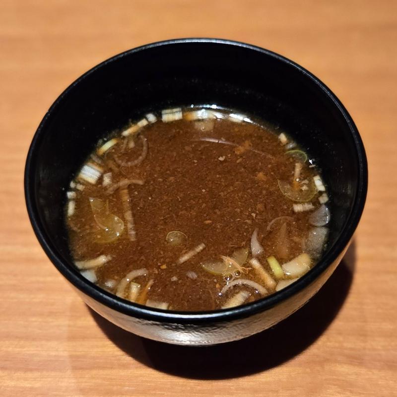 赤だし(築地青空三代目 本店 （ツキジアオゾラサンダイメ）)