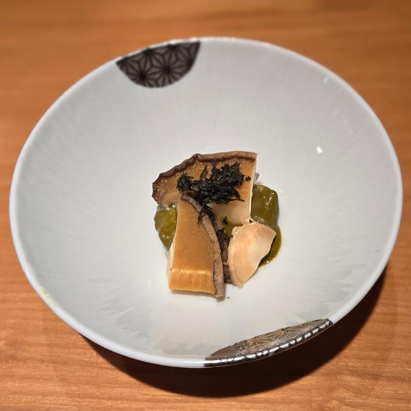 アワビめし 肝ソース(築地青空三代目 本店 （ツキジアオゾラサンダイメ）)