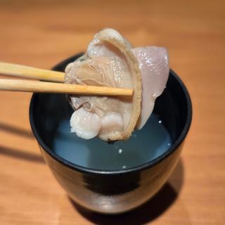 蛤のお吸い物(築地青空三代目 本店 （ツキジアオゾラサンダイメ）)