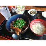 牛タン丼(塩味)定食