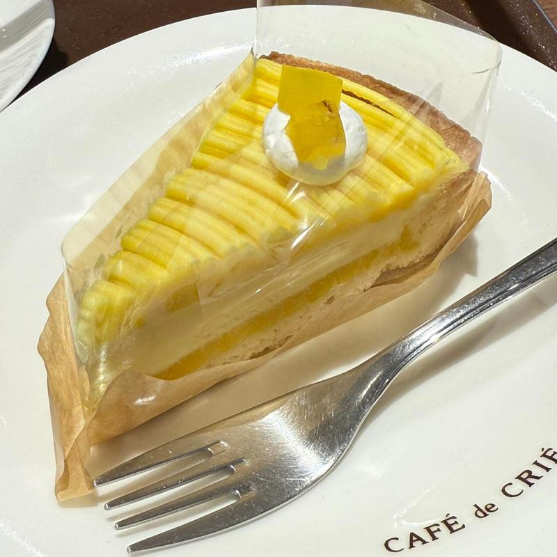 さつまいものケーキ(カフェ・ド・クリエfoodium武蔵小杉店)