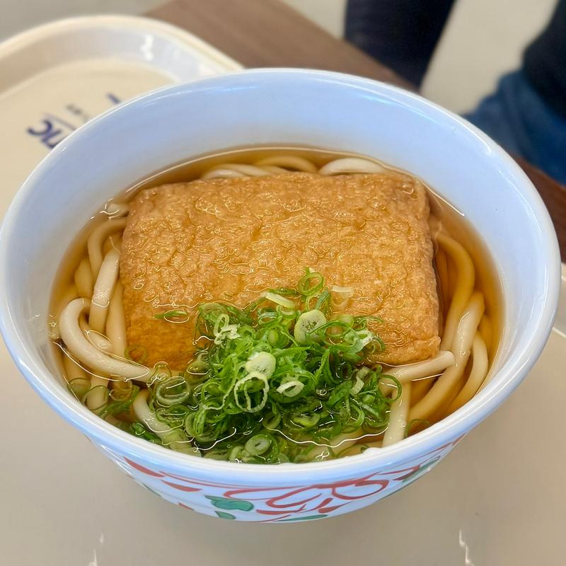 きつねうどん(好きやねん大阪フードコート EAST SIDE)