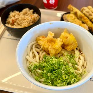 とり天ぶっかけうどん(好きやねん大阪フードコート EAST SIDE)