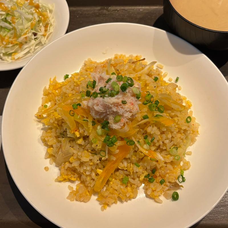 ピリ辛海鮮ずわいチャーハン(かに漁師の家)