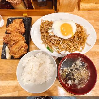 鳥から揚げセット並盛